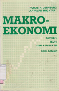 Makro-ekonomi: konsep, teori dan kebijakan edisi ketujuh