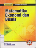 Matematika Ekonomi dan Bisnis Edisi 2 Buku 1