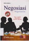 Negosiasi = Negotiation Edisi 6 buku 1