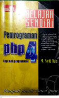 Pemograman PHP4 Bagi Web Programmer