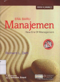 Era Baru Manajemen = New Era of Management Edisi 9 Buku 1