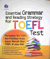 Image of Essential Grammar And Reading Strategy For TOEFL Test