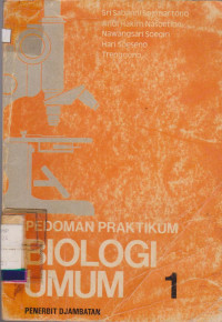 Image of PEDOMAN PRAKTIKUM BIOLOGI UMUM 1