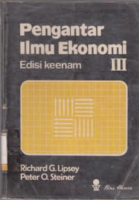 Image of PENGANTAR ILMU EKONOMI III