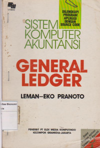 Image of Sistem komputer akuntansi: general ledger