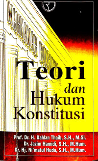 Image of Teori dan Hukum Konstitusi