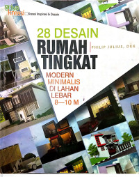 Image of 28 Desain Rumah Tingkat : Modern Minimalis  Di Lahan Lebar 8-10 M