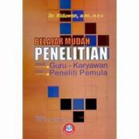 BELAJAR MUDAH PENELITIAN