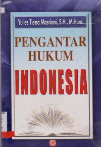 Image of PENGANTAR HUKUM INDONESIA