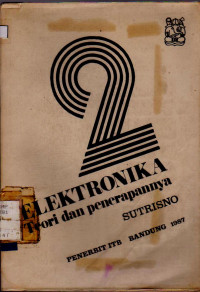Image of ELEKTRONIKA TEORI DAN PENERAPANNYA 2
