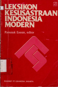 Image of LEKSIKON KESUSASTRAAN INDONESIA MODERN
