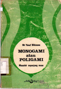 Image of MONOGAMI atau POLIGAMI masalah sepanjang masa