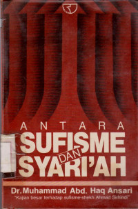 Image of ANTARA SUFISME DAN SYARIAH