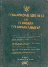 Image of PENGAWASAN MELEKAT DAN PEDOMAN PELAKSANAANNYA
