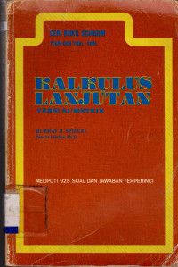 Image of KALKULUS LANJUTAN VERSI S1/ METRIK