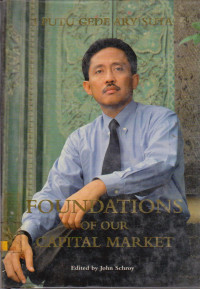 Image of FOUNDATIONS OF OUR CAPITAL MARKET