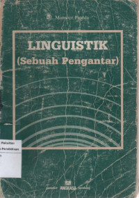 Image of Linguistik: sebuah pengantar