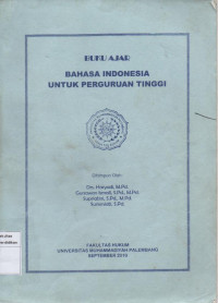 Image of Buku Ajar Bahasa Indonesia Untuk Perguruan Tinggi