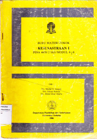 Image of Kesusastraan 1