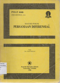 Image of PERSAMAAN DIFERENSIAL
