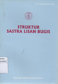 Image of Struktur Sastra Lisan Bugis