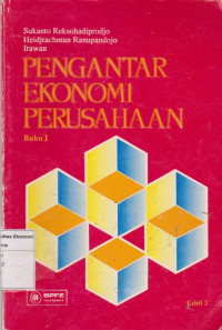 Image of Pengantar ekonomi perusahaan buku 1 edisi 2