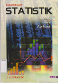 Image of Statistik: teori dan aplikasi edisi keenam jilid 1