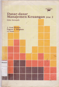 Image of Dasar-dasar manajemen keuangan jilid 2 edisi ketujuh