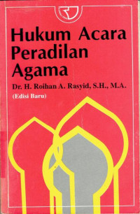 Image of Hukum Acara Peradilan Agama