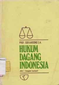 Image of Hukum dagang Indonesia Jilid 1 bagian kedua