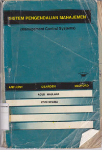 Image of Sistem pengendalian manajemen= mangement control system