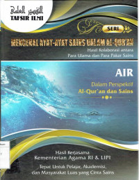 Image of Air dalam perspektif alqur'an dan sains