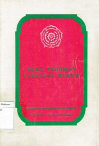Image of Buku pedoman fakultas hukum