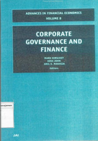 Image of Corporate governance and finance