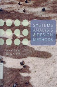 Image of System analysis & design methods seventh edition