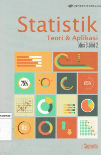Image of Statistik: teori & aplikasi edisi 8 jilid 2