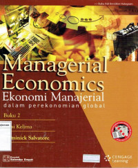 Image of Managerial economics= ekonomi manajerial: dalam perekonomian global buku 1 edisi kelima