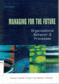 Image of Managing For the future