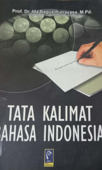 Image of Tata Kalimat Bahasa Indonesia