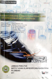 Image of SURVEY LITELATUR,KURIKULUM DAN TENAGA AHLI STUDI PENDIDIKAN MIPA DI INDONESIA