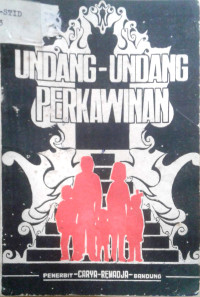 Image of Undang - Undang Perkawinan