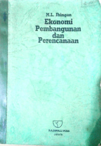 Image of Ekonomi Pembangunan dan Perencanaan