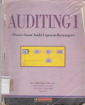Auditing 1: dasar-dasar audit laporan keuangan