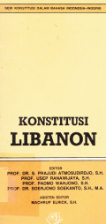 Konstitusi Libanon