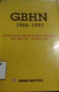 GBHN 1988-1993, Garis-Garis Besar Haluan Negara Tap MPR No. : II/ MPR/ 1983