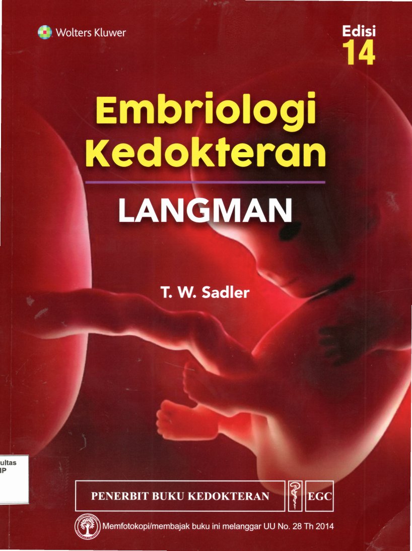 Embriologi Kedokteran LANGMAN