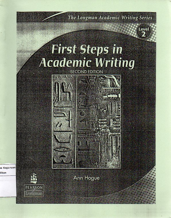Firts Steps In Academic Writing