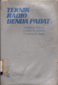 Image of TEKNIK RADIO BENDA PADAT