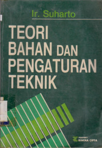Image of TEORI BAHAN DAN PENGATURAN TEKNIK
