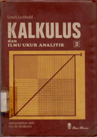 Image of KALKULUS DENGAN ILMU UKUR ANALITIK II